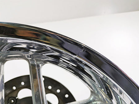 2013 Harley VRSCF Muscle Rod 18x8 Straight Chrome Rear Wheel Rim 40900079 {{ shop.shopifyCountryName }} - Mototech271