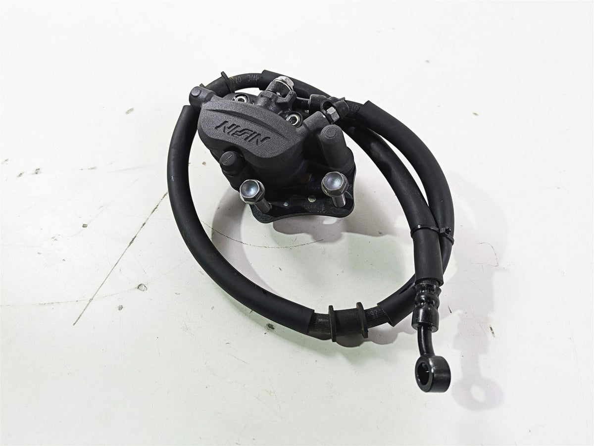2023 Kawasaki EX400 Ninja Nissin Front Brake Caliper + Line 43080-0244-DJ {{ shop.shopifyCountryName }} - Mototech271