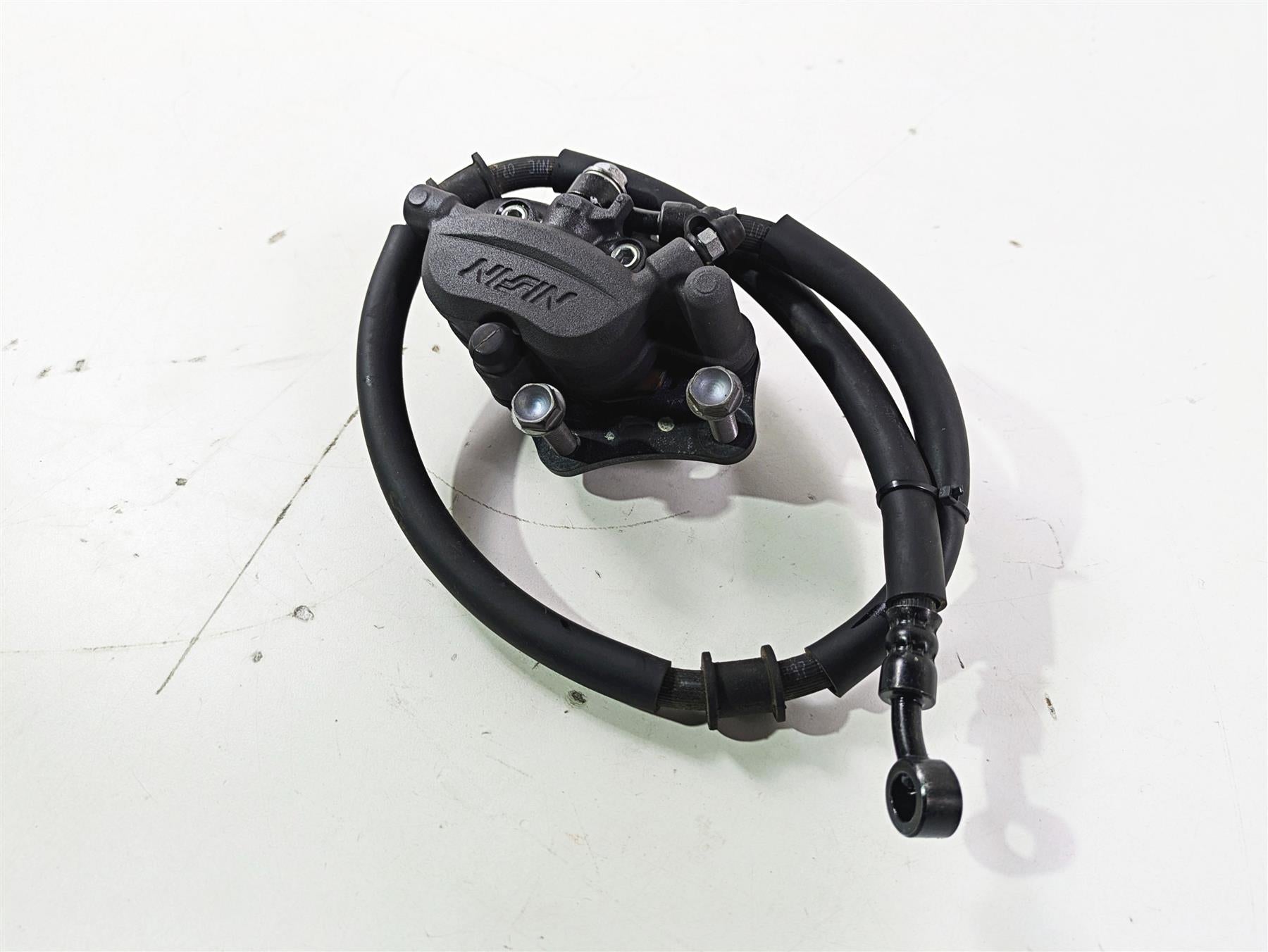 2023 Kawasaki EX400 Ninja Nissin Front Brake Caliper + Line 43080-0244-DJ {{ shop.shopifyCountryName }} - Mototech271