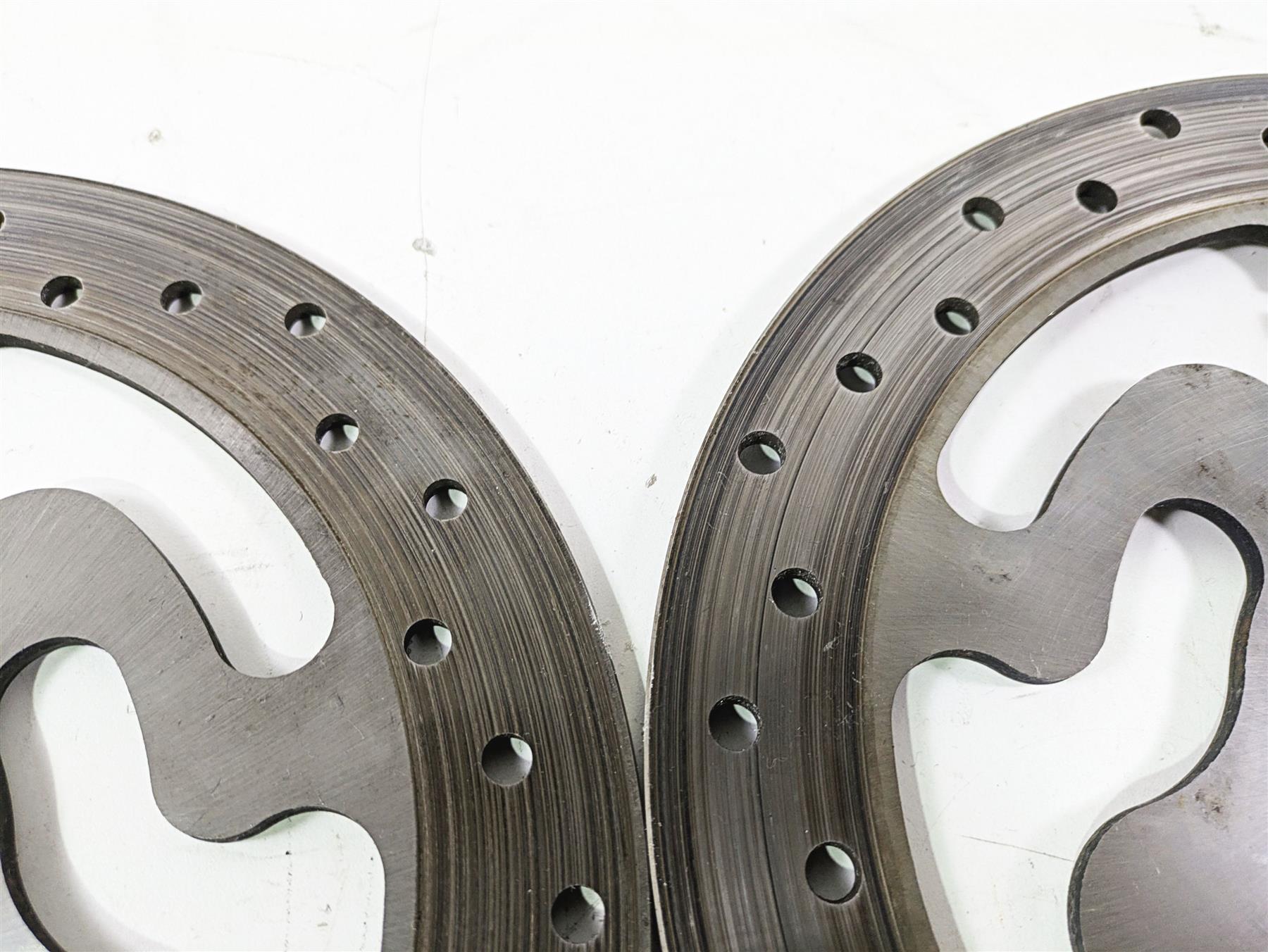 2008 Harley Touring FLHTP Electra Glide Front Brake Rotor Disc Set 41808-08A {{ shop.shopifyCountryName }} - Mototech271