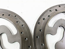Load image into Gallery viewer, 2008 Harley Touring FLHTP Electra Glide Front Brake Rotor Disc Set 41808-08A | Mototech271
