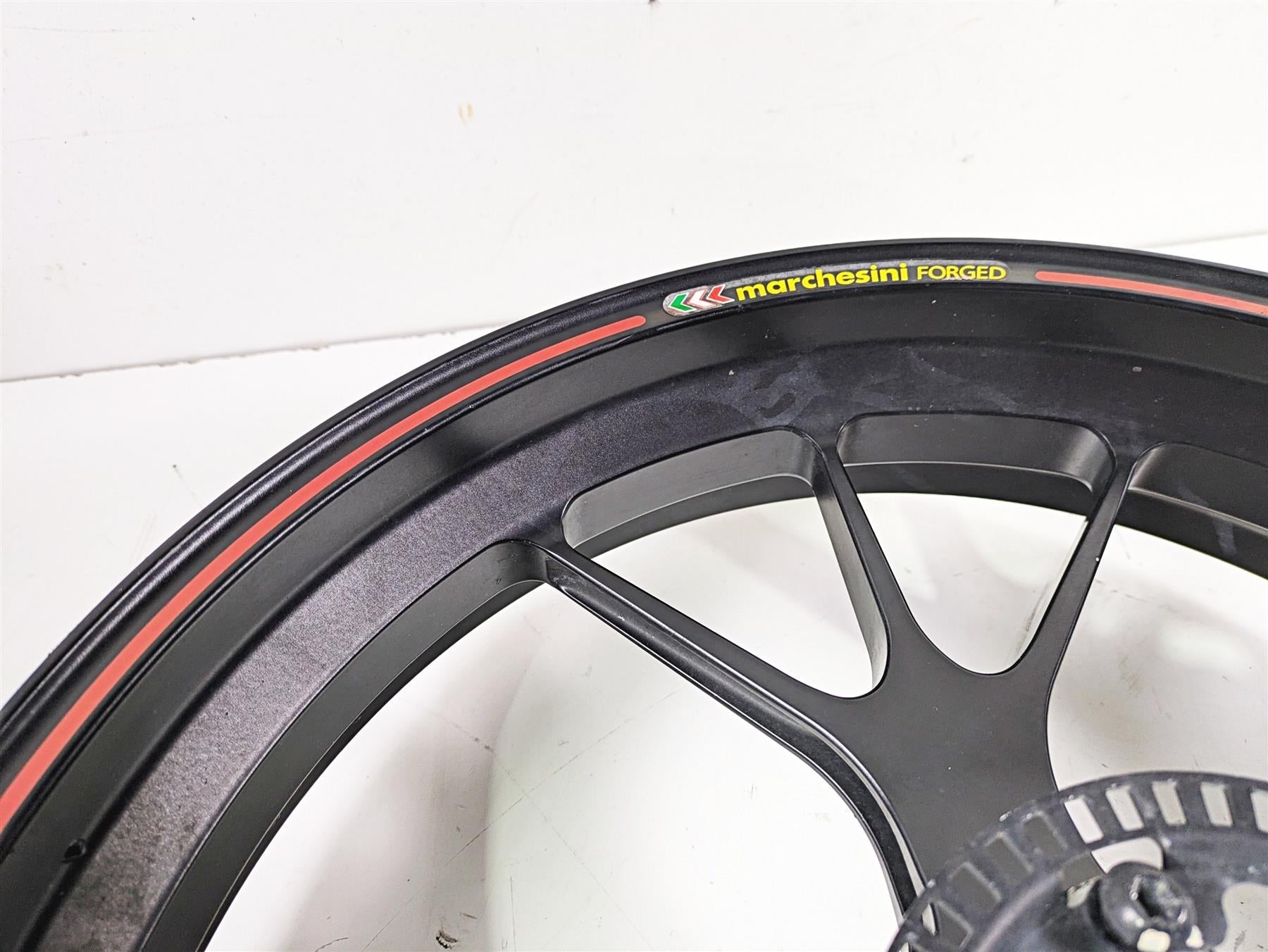 2015 Ducati Panigale 1299 S Front Marchesini 3.5x17 Wheel Rim DENT 50121551AB {{ shop.shopifyCountryName }} - Mototech271