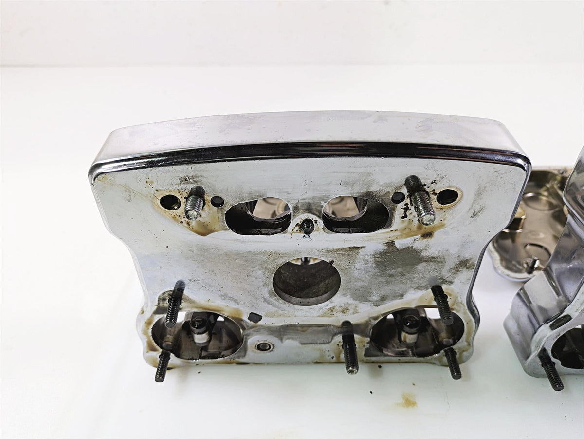 2004 Big Dog Chopper S&S Chrome Rocker Box Cylinderhead Cover Set 90-4093-S {{ shop.shopifyCountryName }} - Mototech271