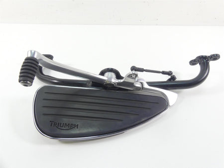2013 Triumph Rocket 3 Touring Left Rider Foot Peg Mount & Shifter T2089700 {{ shop.shopifyCountryName }} - Mototech271