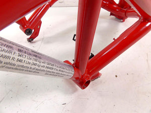 2013 Ducati Diavel Red Straight Main Frame Chassis With California Salvage Title 470P2012AA | Mototech271