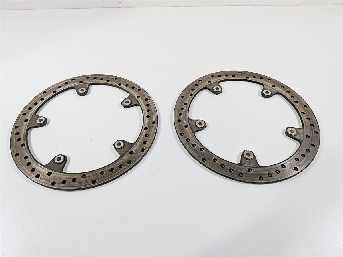 2014 BMW S1000RR K46 Straight Front Brake Rotor Disc Set 320mm 34117723493 {{ shop.shopifyCountryName }} - Mototech271