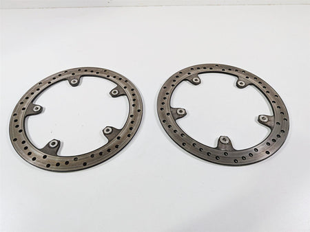 2014 BMW S1000RR K46 Straight Front Brake Rotor Disc Set 320mm 34117723493 {{ shop.shopifyCountryName }} - Mototech271