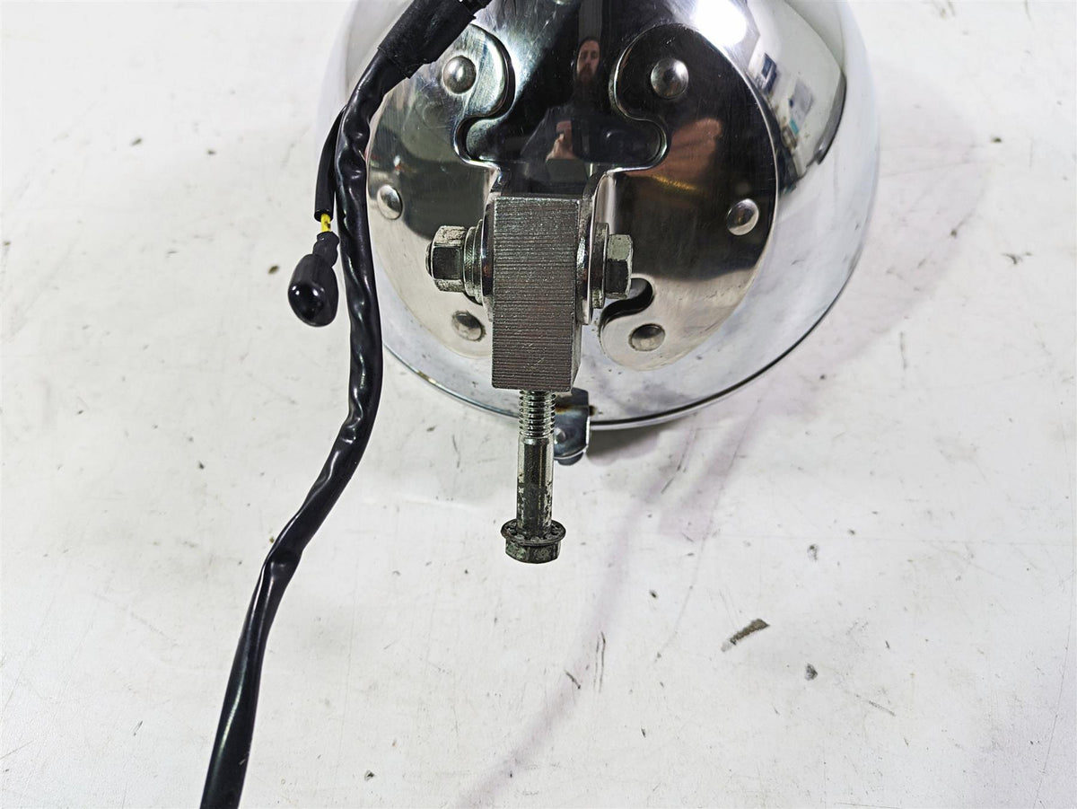 2005 Harley Softail FLSTFSE CVO Fat Boy Headlight Lamp & Bracket -Read 67903-00A {{ shop.shopifyCountryName }} - Mototech271