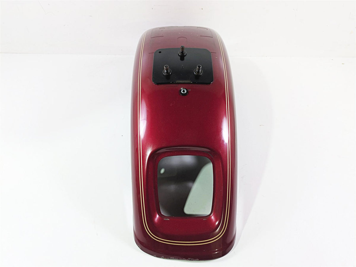 2004 Harley Softail FXSTDI Deuce Rear Fender Lava Red Sunglo & Stripe 59759-00 {{ shop.shopifyCountryName }} - Mototech271