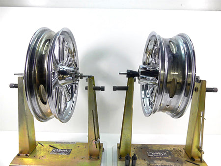 2011 Victory Cross Country Front Rear Chrome Cast Wheel Rim Set 1521383 1521384 {{ shop.shopifyCountryName }} - Mototech271