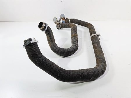 2002 Harley Davidson XLH883 Sportster Custom Exhaust System + Rain Flap Covers {{ shop.shopifyCountryName }} - Mototech271