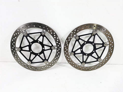 2008 Ducati SBK 1098 S Brembo Front Brake Rotor Disc Set 49240901A 71311973A | Mototech271