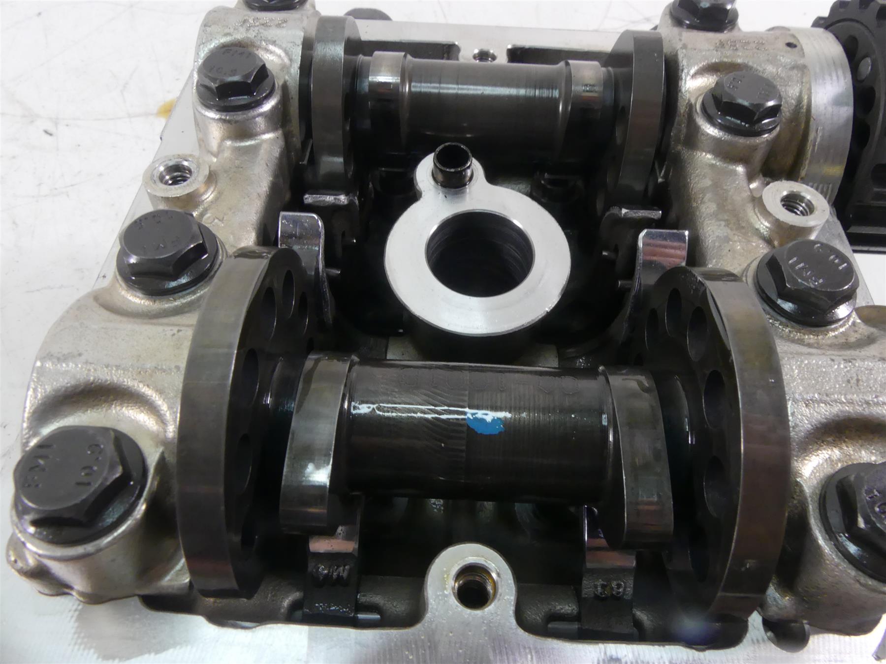2015 Ducati Diavel Carbon Red Front Horizontal Cylinder Head - 12K 30123893AB {{ shop.shopifyCountryName }} - Mototech271