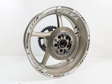 2014 Yamaha YZFR1 R1 RN22 Rear Wheel Rim 17x6 .3mm Runout -Small Dent 5VY-25338 {{ shop.shopifyCountryName }} - Mototech271