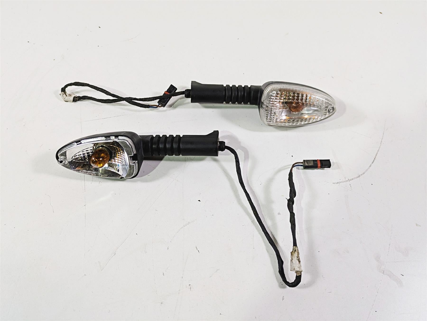 2012 BMW R1200R K27 Front Blinker Turn Signal Set - Read 63137667771 63137667772 | Mototech271