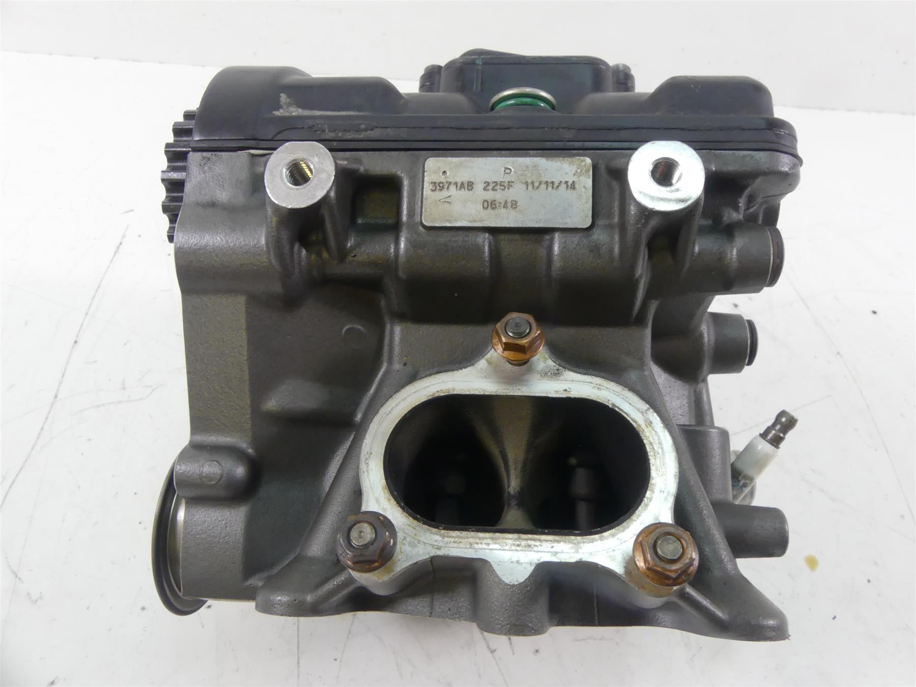 2015 Ducati Diavel Carbon Red Front Horizontal Cylinder Head - 12K 30123893AB {{ shop.shopifyCountryName }} - Mototech271