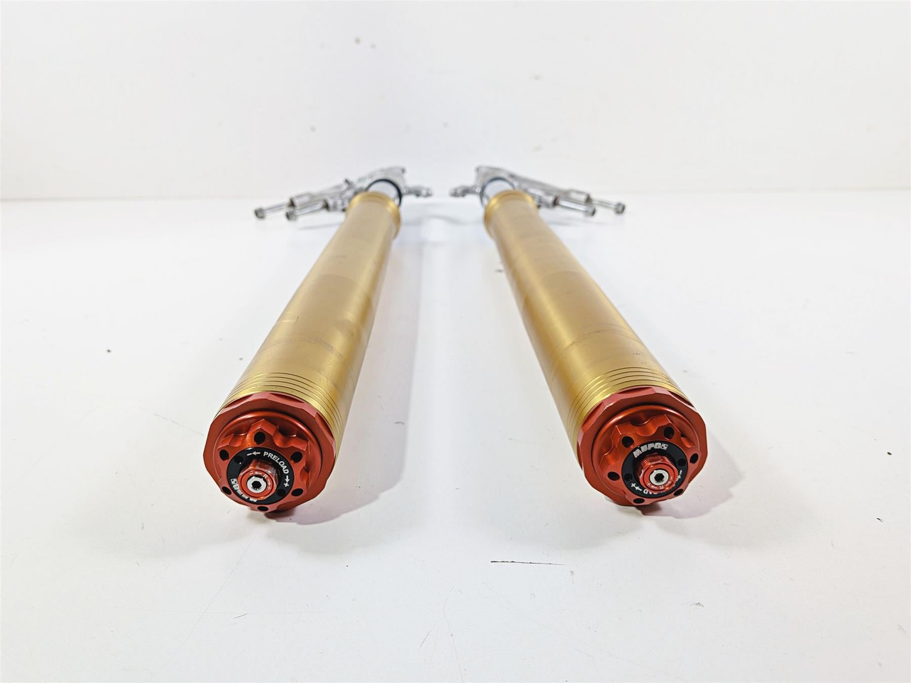 2018 Aprilia RSV4 RR Mupo Cartridge Front Fork Leg Set 895284 895285 {{ shop.shopifyCountryName }} - Mototech271
