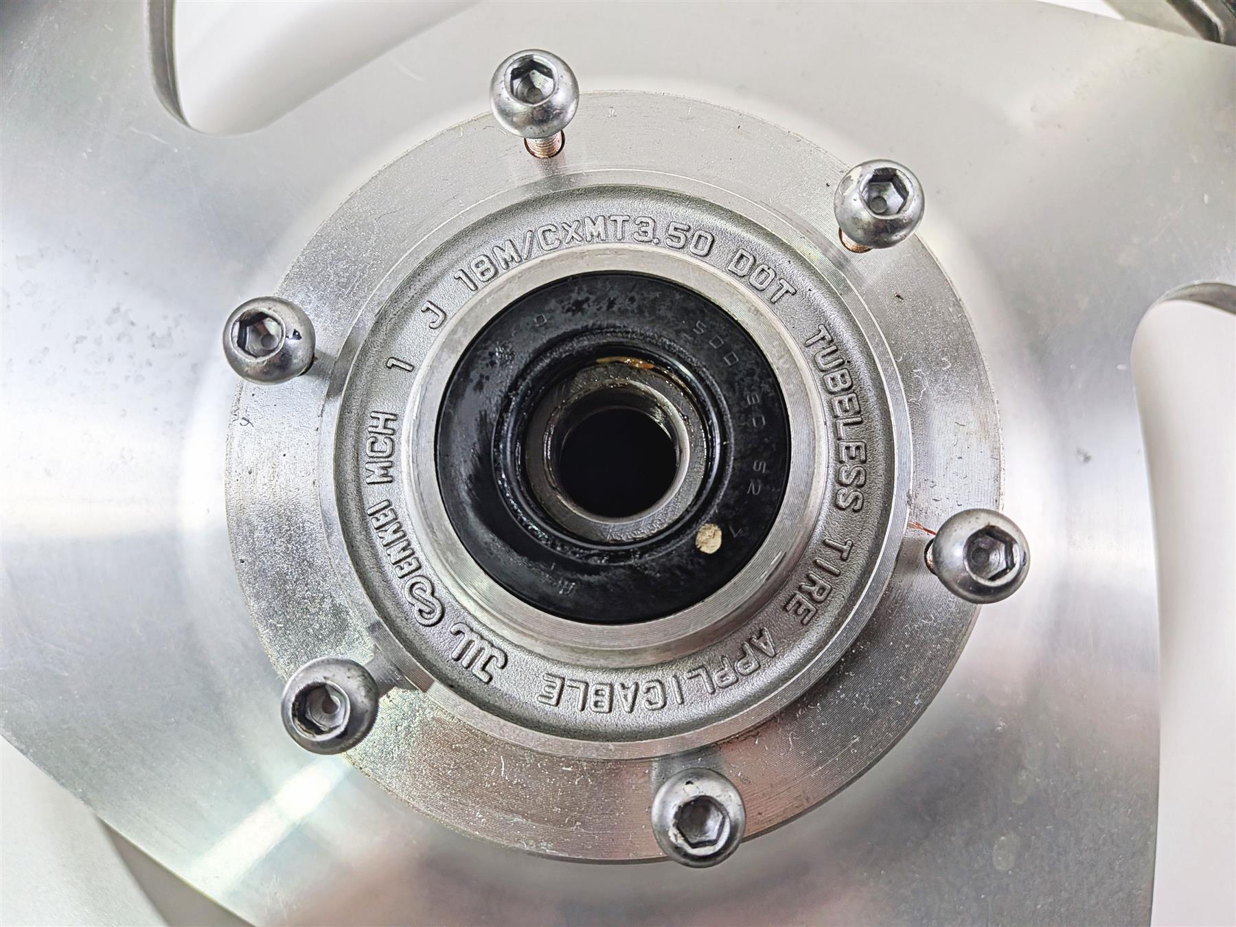 2003 Honda V-Twin VTX1800 C Straight 18x3.5 Front Wheel Rim 44650-MCH-010 {{ shop.shopifyCountryName }} - Mototech271