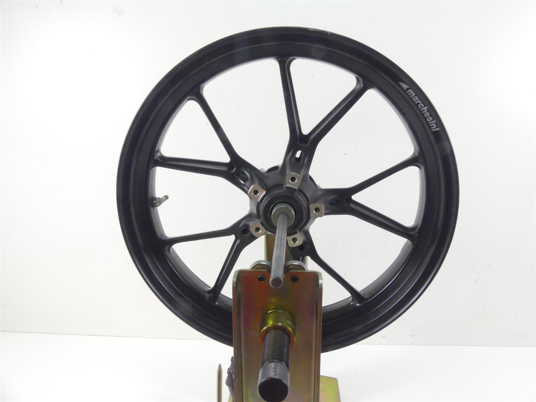 2008 Ducati Hypermotard 1100 Straight Marchesini Front 17x3.5 Wheel Rim 50121161 {{ shop.shopifyCountryName }} - Mototech271
