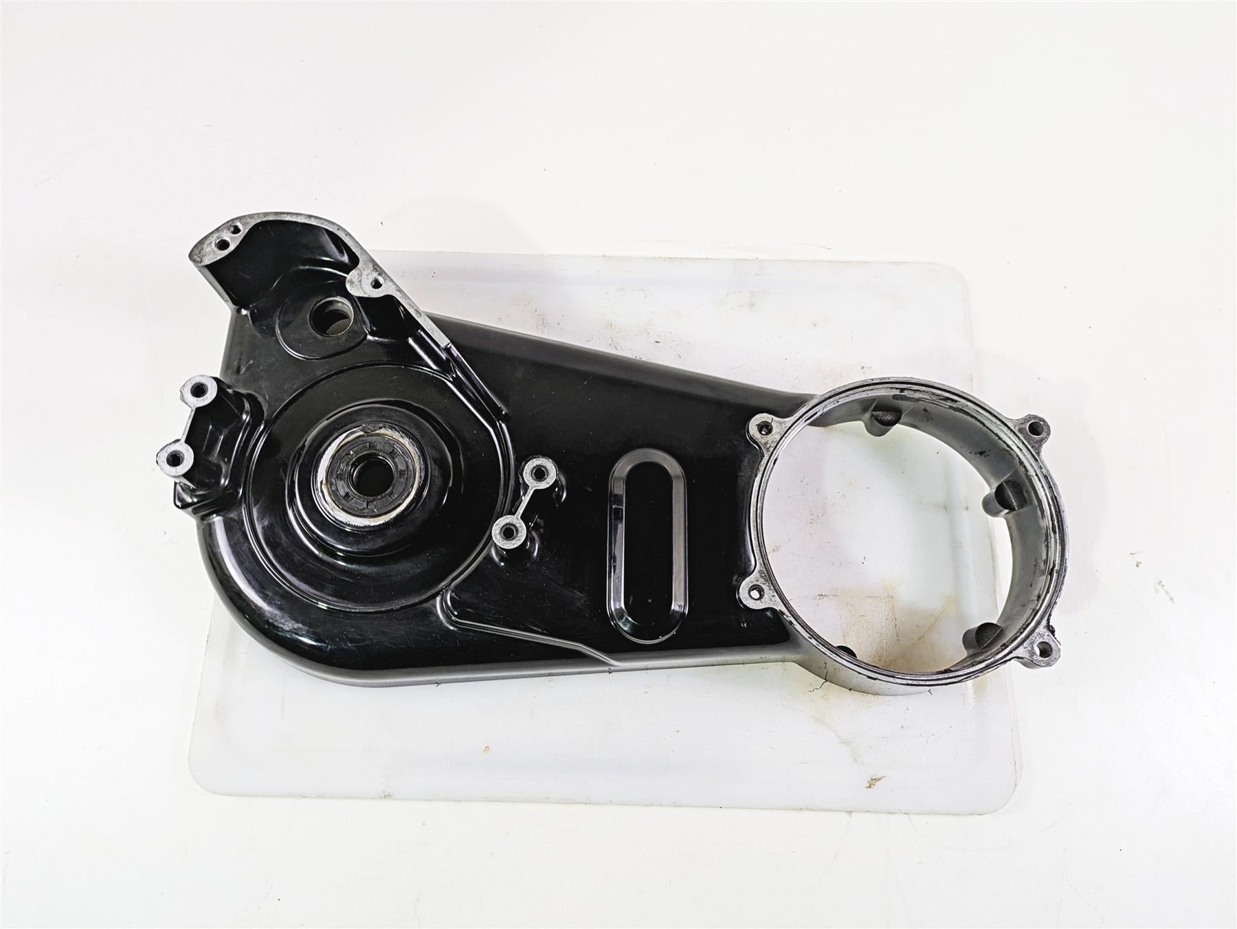 2002 Indian Spirit Deluxe Inner Primary Drive Clutch Cover Black 72-004 {{ shop.shopifyCountryName }} - Mototech271