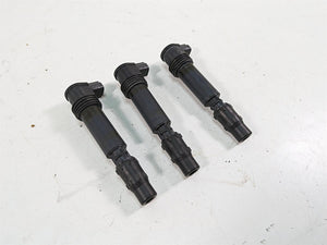 2012 Triumph Tiger 800XC ABS Denso Ignition Coils Stick Coil Set T1291502