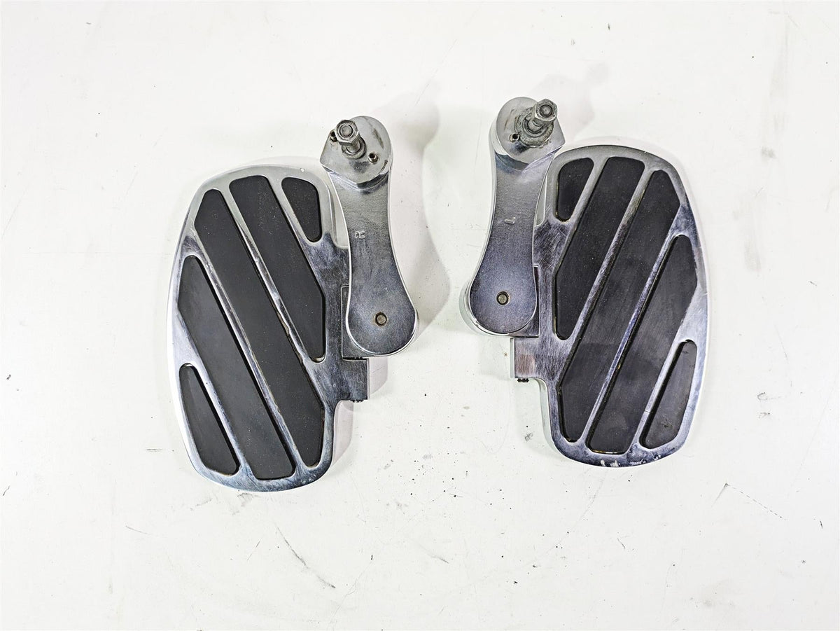 2006 Triumph Rocket 3 Pillion Rivco Passenger Floorboards & Extensions TR3005 {{ shop.shopifyCountryName }} - Mototech271