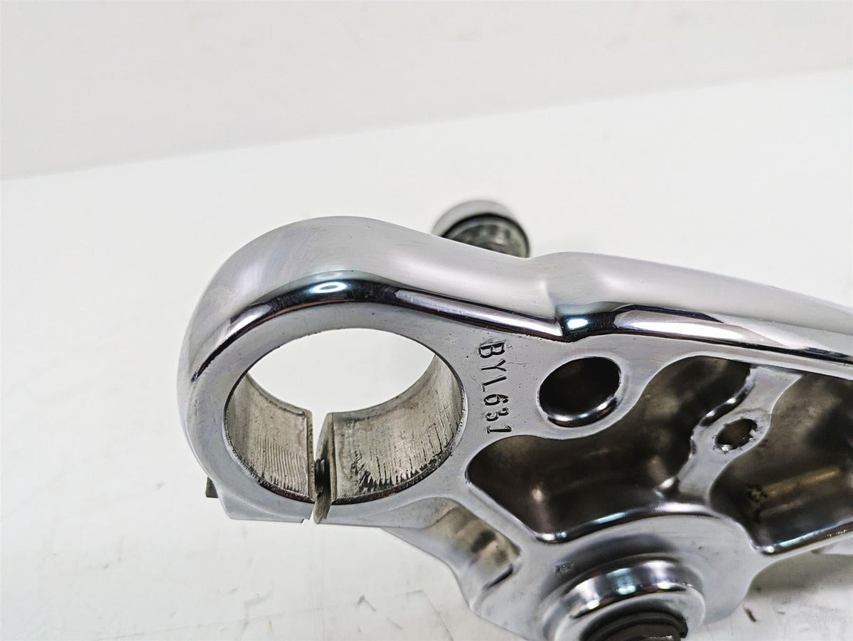 2009 Harley FXCWC Softail Rocker C Lower Triple Tree Steering Stem 46429-08 {{ shop.shopifyCountryName }} - Mototech271