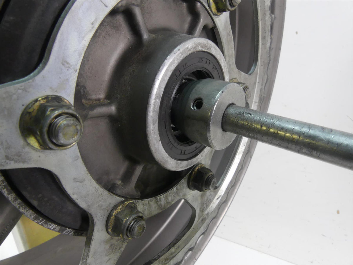 2006 Triumph Daytona 675 Straight Rear 17x5.5 Wheel Rim T2010842 {{ shop.shopifyCountryName }} - Mototech271