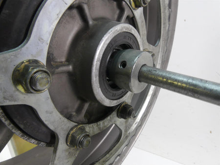 2006 Triumph Daytona 675 Straight Rear 17x5.5 Wheel Rim T2010842 {{ shop.shopifyCountryName }} - Mototech271