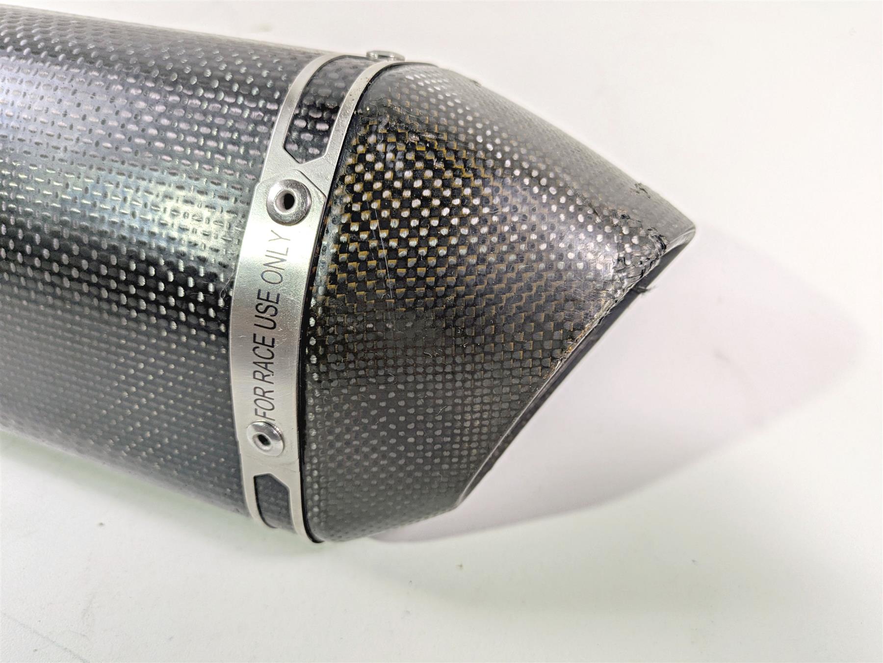 2017 Aprilia RSV 1100 Tuono V4 Factory Akrapovic Carbon Exhaust Read S-A10SO9-RC {{ shop.shopifyCountryName }} - Mototech271
