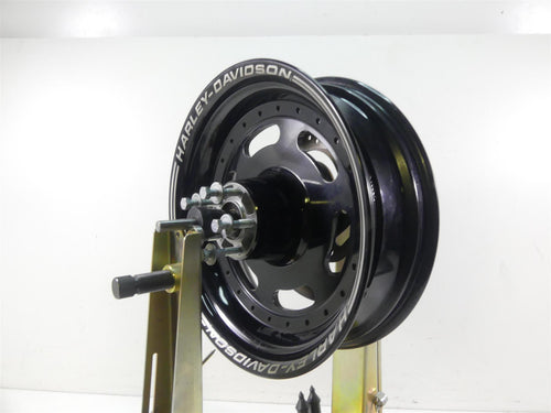 2014 Harley Dyna FXDF Fat Bob Straight Rear Black Wheel Rim 16x5 40900261 | Mototech271