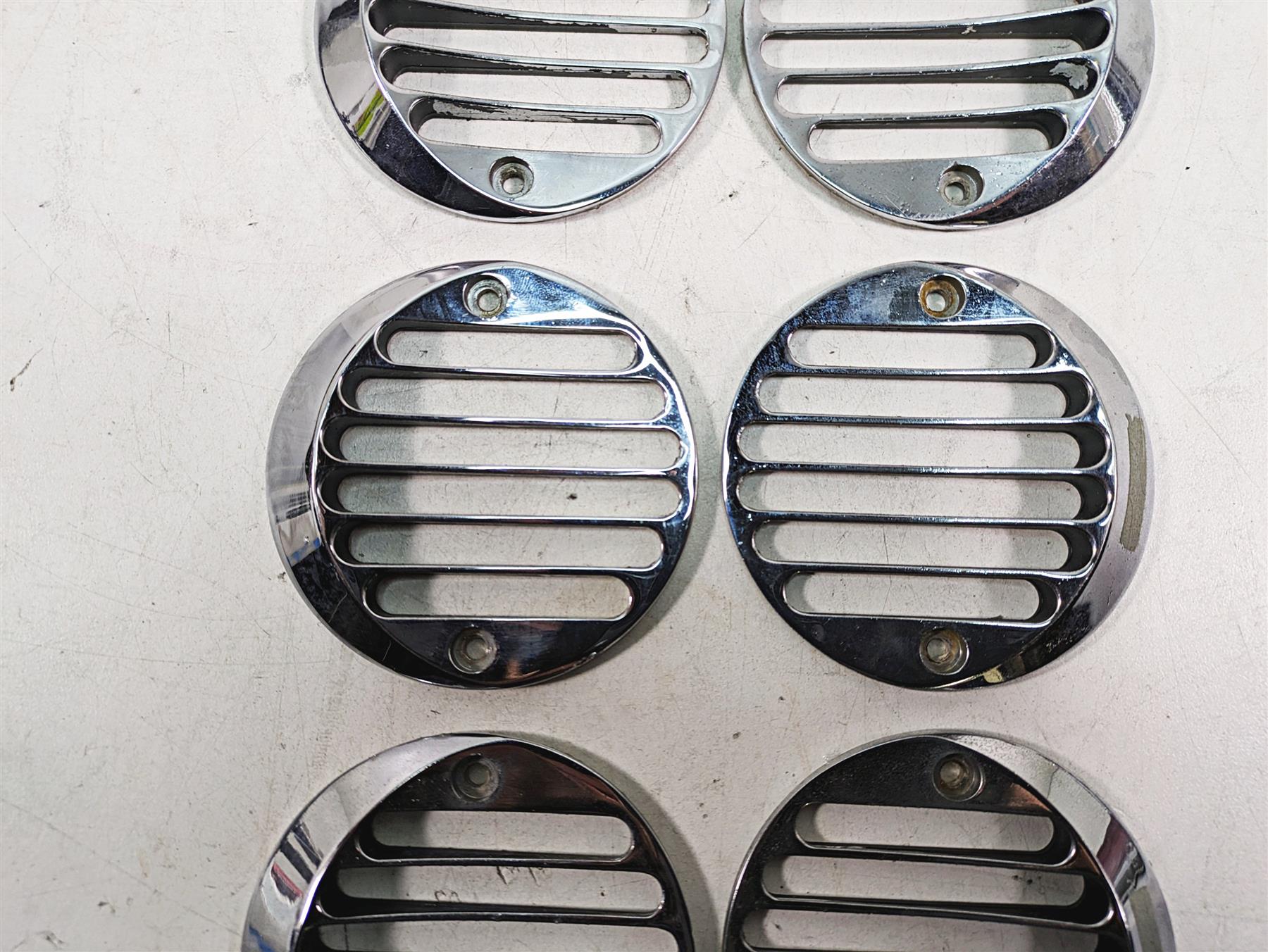 1999 Harley Touring FLHTC Electra Glide Front Rear Blinker Chrome Cover Set {{ shop.shopifyCountryName }} - Mototech271