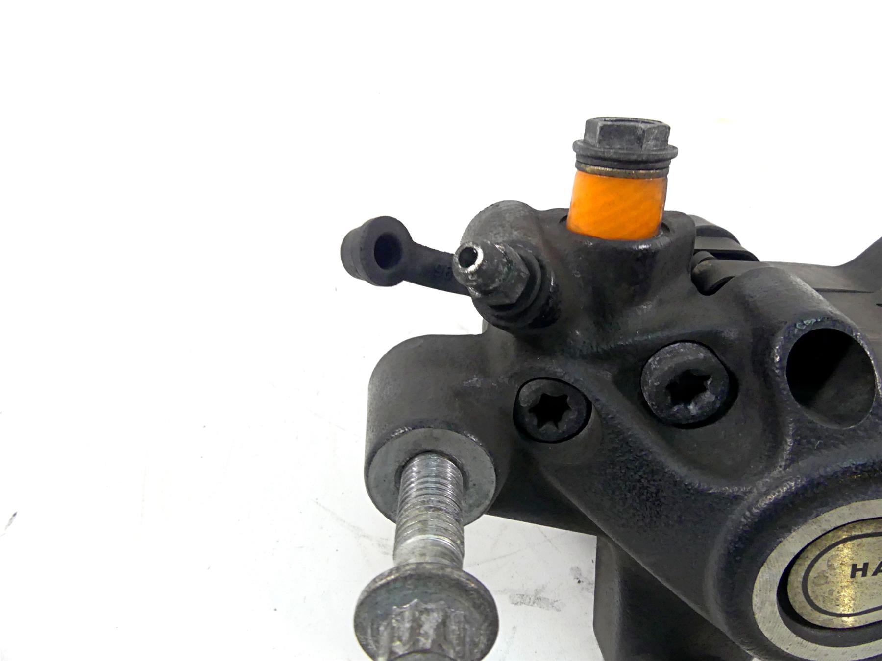 2016 Harley Softail FLS Slim Front Brake Caliper 41300095 {{ shop.shopifyCountryName }} - Mototech271