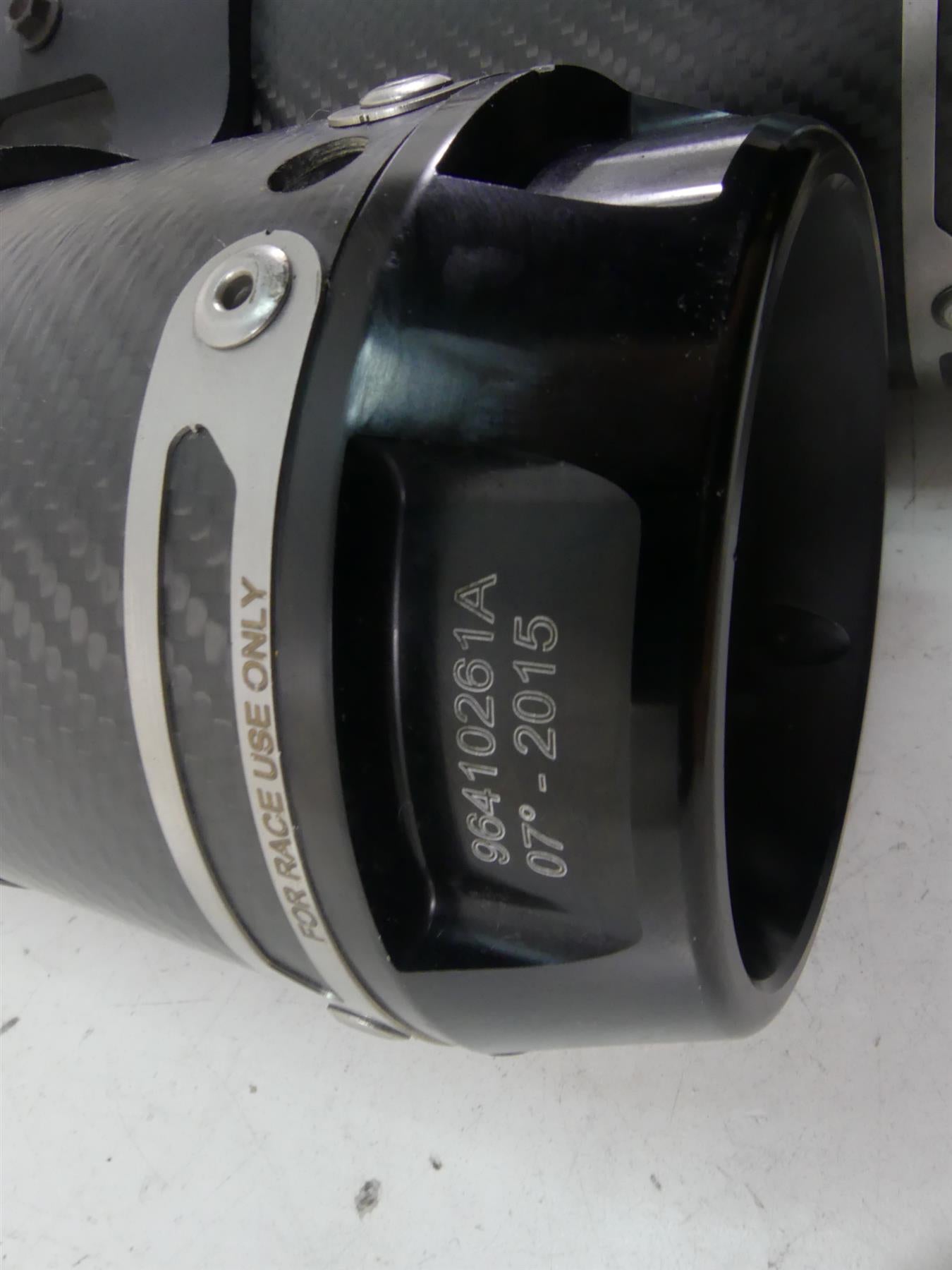 2015 Ducati Monster 1200 S Termignoni Carbon Slip On Exhaust Muffler 96410251A {{ shop.shopifyCountryName }} - Mototech271
