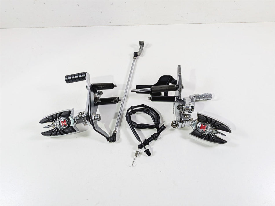 2003 Honda V-Twin VTX1800 C Front Foot Peg Shifter Brake Pedal Set 50615-MCH-C10 {{ shop.shopifyCountryName }} - Mototech271