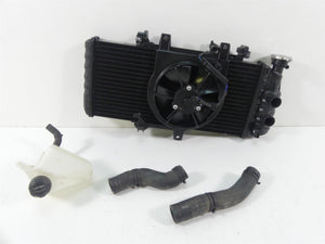 2009 BMW F800GS K72 Radiator Cooler Fan Reservoir Hoses Tube Set 7699226