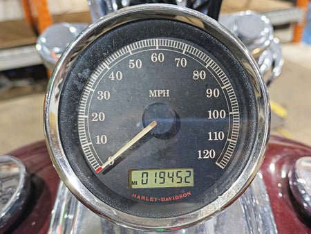 2009 Harley FXCWC Softail Rocker Speedometer Gauge Instrument -19k 67517-08 {{ shop.shopifyCountryName }} - Mototech271