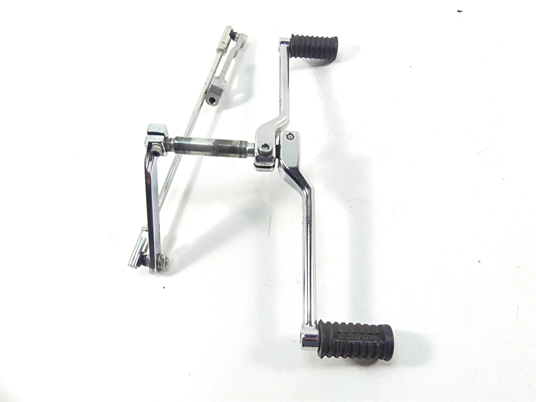 2003 Harley Touring FLHTCI E-Glide 100TH Shift Lever Shifter & Links 33895-82E {{ shop.shopifyCountryName }} - Mototech271