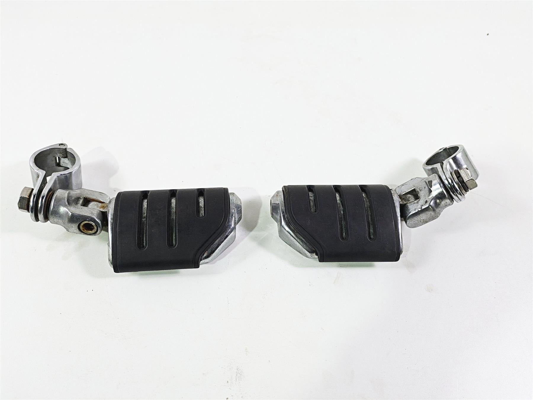 2005 Harley Touring FLHRI Road King Highway Chrome Foot Peg Rest Set {{ shop.shopifyCountryName }} - Mototech271