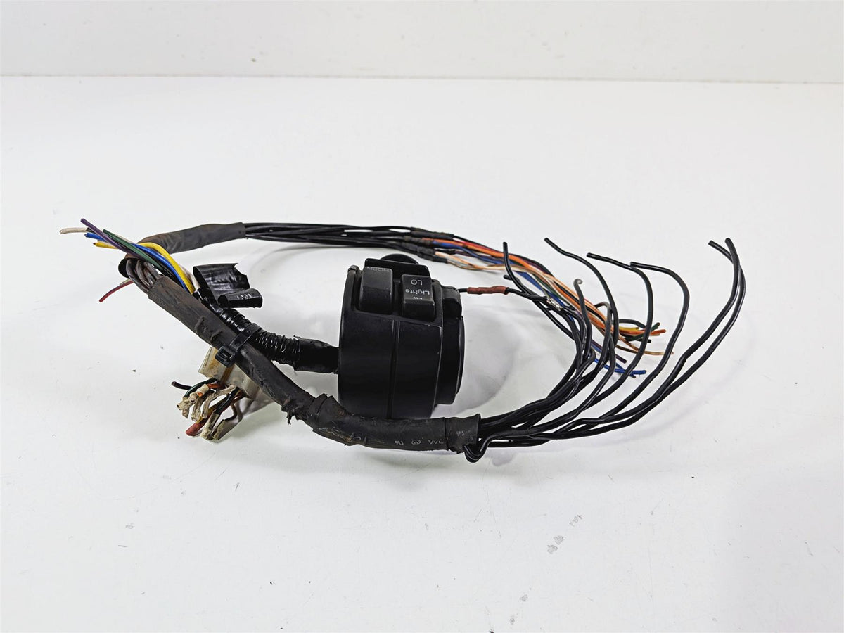 1990 Harley Touring FLHTC Electra Glide Left Hand Control Switch 71597-92 {{ shop.shopifyCountryName }} - Mototech271