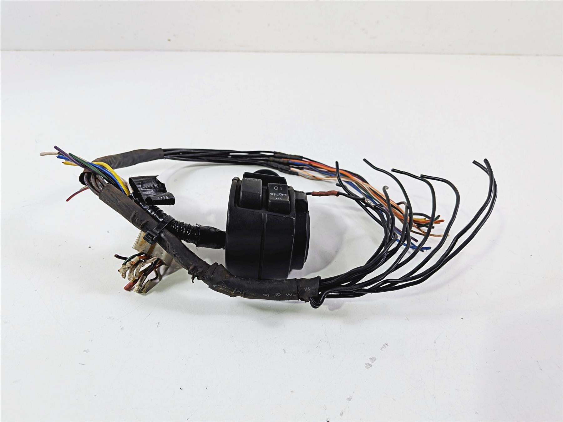 1990 Harley Touring FLHTC Electra Glide Left Hand Control Switch 71597-92 {{ shop.shopifyCountryName }} - Mototech271