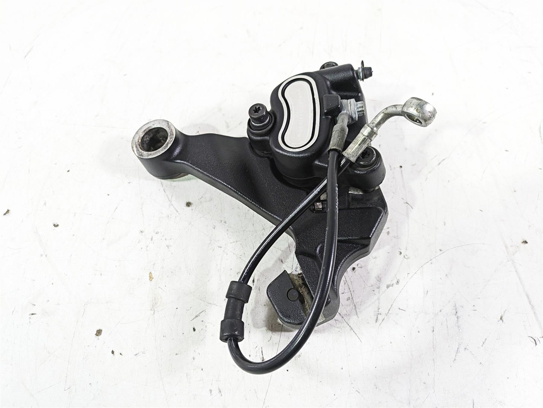 2013 Harley FXDWG Dyna Wide Glide Rear Brake Caliper 25mm + Line 40908-08 {{ shop.shopifyCountryName }} - Mototech271