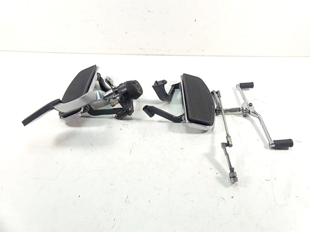 2010 Harley Touring FLHRC Road King Front Left Right Floorboard Set 50621-06A {{ shop.shopifyCountryName }} - Mototech271
