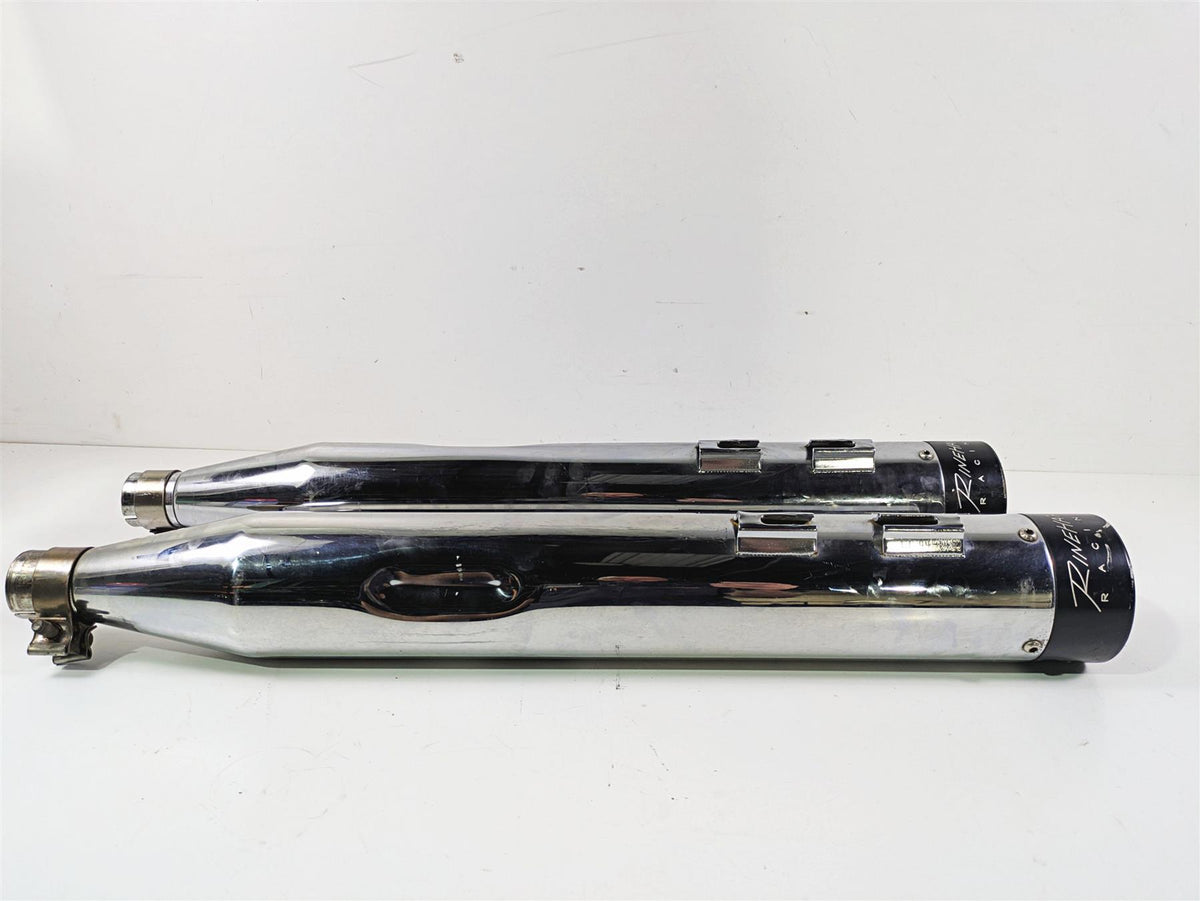 1999 Harley Touring FLHTCUI E-Glide Rinehart 4" Exhaust Pipe Mufflers 500-0102 {{ shop.shopifyCountryName }} - Mototech271