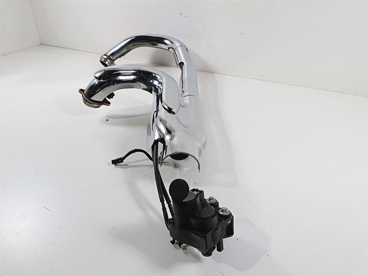 2008 Yamaha XV1900 Roadliner S Exhaust Header Manifold & Servo 1D7-14602-00-00 {{ shop.shopifyCountryName }} - Mototech271