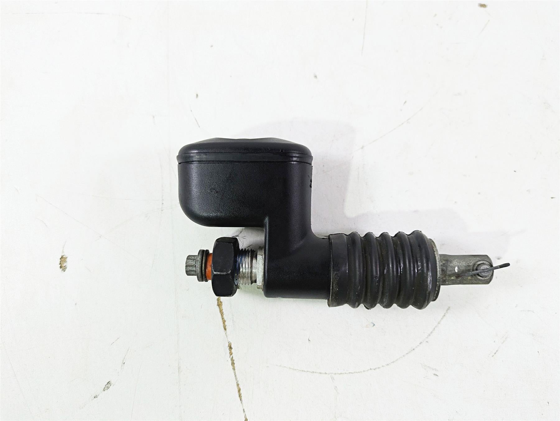 2009 Harley FXCWC Softail Rocker Rear Brake Master Cylinder 41767-05E {{ shop.shopifyCountryName }} - Mototech271