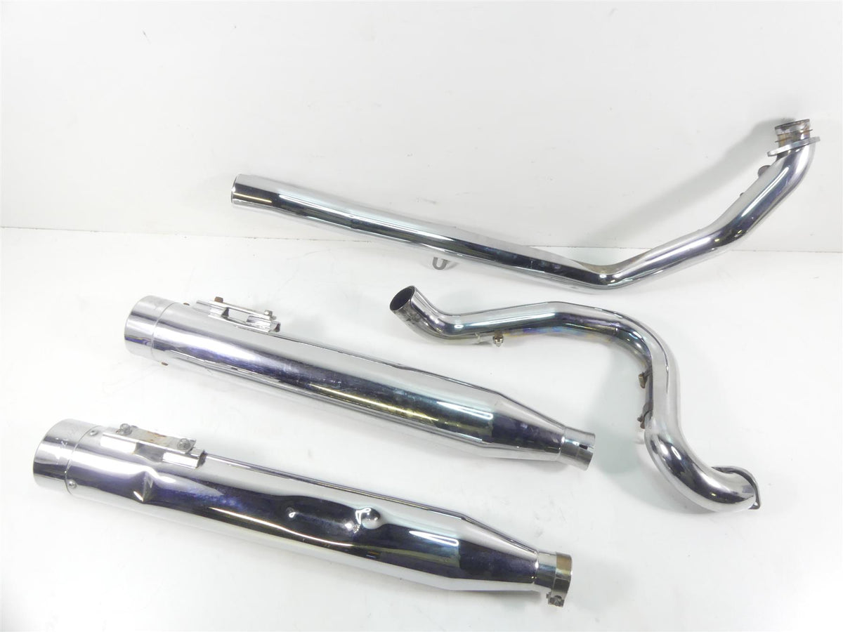 2001 Harley Touring FLHRCI Road King Rinehart True Dual Exhaust Set 100-0102C {{ shop.shopifyCountryName }} - Mototech271