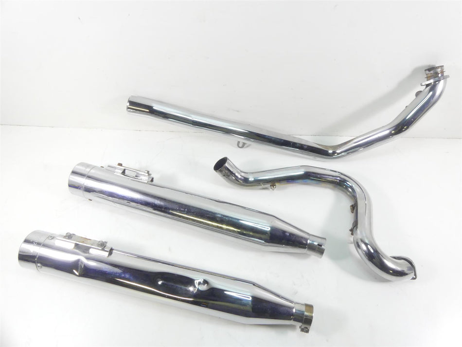 2001 Harley Touring FLHRCI Road King Rinehart True Dual Exhaust Set 100-0102C {{ shop.shopifyCountryName }} - Mototech271