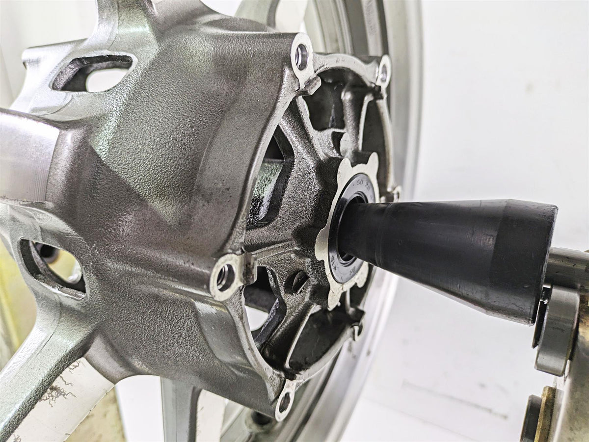 2008 Yamaha XVS1300 V-Star Tourer Straight 16x3 Front Wheel Rim 5KS-25168-00-MA {{ shop.shopifyCountryName }} - Mototech271