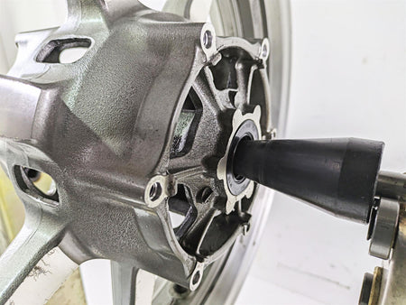 2008 Yamaha XVS1300 V-Star Tourer Straight 16x3 Front Wheel Rim 5KS-25168-00-MA {{ shop.shopifyCountryName }} - Mototech271